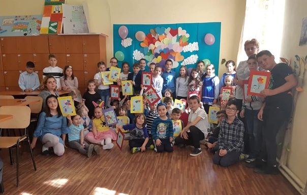 ,,În vizită la prietenii mei, școlarii”
