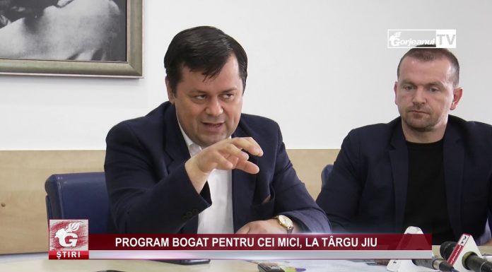 PROGRAM BOGAT PENTRU CEI MICI, LA TÂRGU JIU