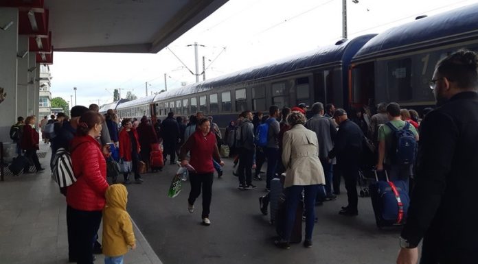 Trenuri anulate. Lucrări CFR în Gorj