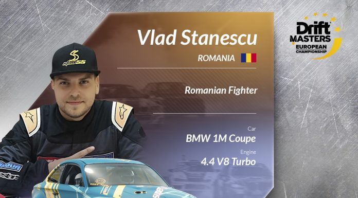 Vlad Stănescu reprezintă România la Campionatul European Drift Masters GP