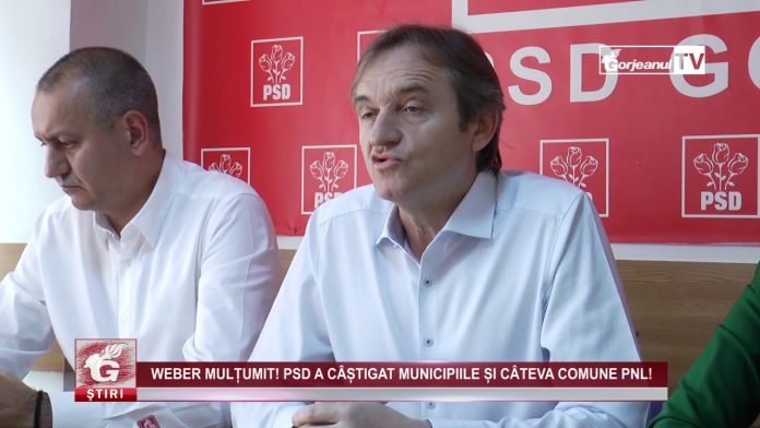 WEBER MULȚUMIT! PSD A CÂȘTIGAT MUNICIPIILE ȘI CÂTEVA COMUNE PNL!