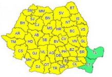 ANM: Vijelii și grindină, în aproape toată țara