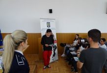 Copil din Aninoasa, polițist pentru o zi