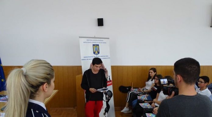 Copil din Aninoasa, polițist pentru o zi
