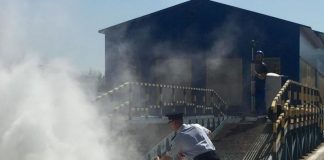 Simulare de incendiu la o societate din Târgu-Jiu