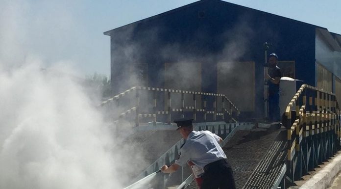 Simulare de incendiu la o firmă din Târgu-Jiu! Reacția angajaților