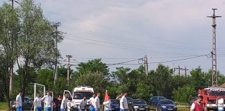 Sărbătoare pe străzile din Târgu-Cărbunești, după promovarea echipei Gilortul în Liga 3