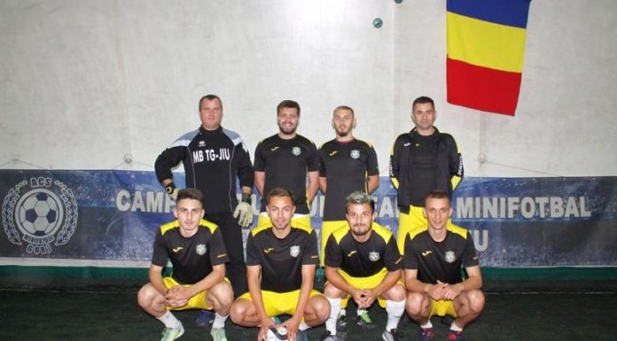 Reprezintă Gorjul la Cupa României la Minifotbal