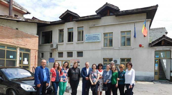 Foto: Delegație a CJ Vaslui, în vizită la DGASPC Gorj