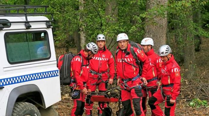 FOTO: Acțiune a salvamontiștilor gorjeni