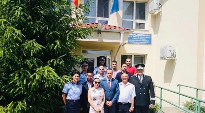 FOTO: Gest nobil din partea polițiștilor gorjeni pentru mămicile de la Centrul Maternal