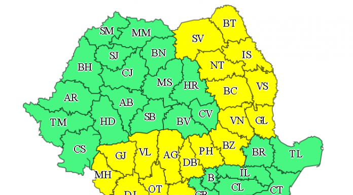 Gorjul, sub cod galben de ploi