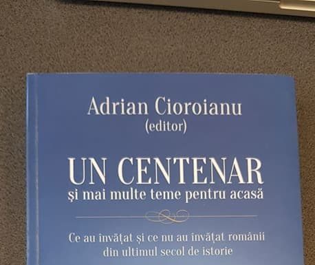 Adrian Cioroianu, prezent la Târgu-Jiu