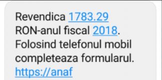 ANAF, avertizare pentru contribuabili: Posibile fraude prin SMS