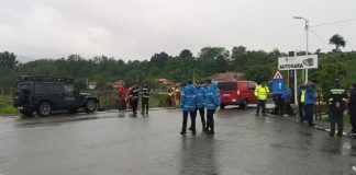 Simulare de inundații la Novaci! Gilortul, tot neamenajat!