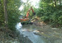 SGA Gorj a intervenit pe cursurile de apă din județ