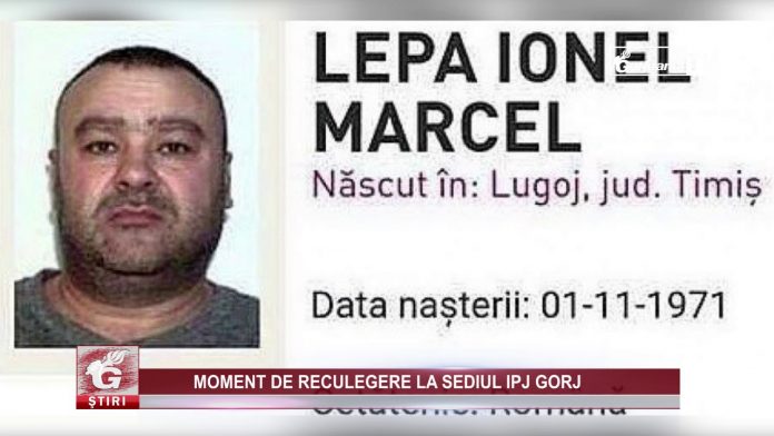 MOMENT DE RECULEGERE LA SEDIUL IPJ GORJ