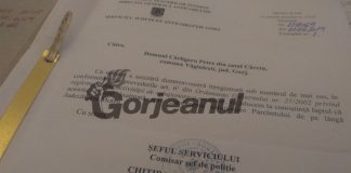 Polițiștii Țuțuc și Ionete, cercetați de Parchetul de pe lângă Judecătoria Motru pentru abuz în serviciu și fals în înscrisuri