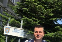 FOTO: Un polițist din Târgu-Jiu, aflat în timpul liber, a ajutat la prinderea hoților care au spart o casă de pariuri din Târgu-Jiu