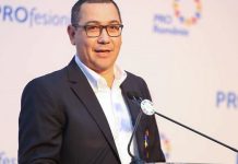 Ponta va vota moţiunea de cenzură
