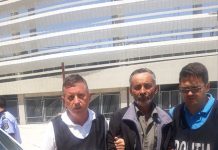 FOTO/ VIDEO: Reținut după ce și-a lovit soția cu toporul! Reacția bărbatului