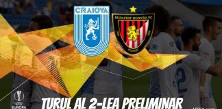 Craiova va da piept cu Honved. Oltenii şi-au aflat şi posibilii adversari din turul 3