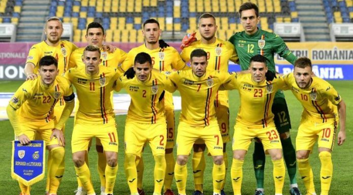 Naţionala României, pe locul 28 în lume