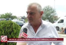 600.000 DE LEI PENTRU REABILITAREA ȘCOLII GIMNAZIALE SCOARȚA