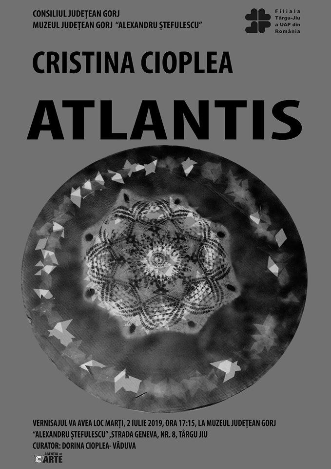 Astăzi, vernisaj al artistei Cristina Cioplea, la Muzeul Județean Gorj