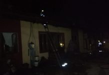 Incendiu la o casă din Bălănești