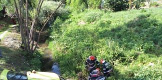Doi răniți, într-un accident spectaculos la Cătunele