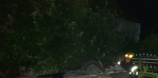 Accident cu doi răniți, provocat de un șofer începător