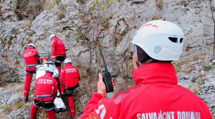 Un apel de urgență, la Salvamont Gorj