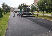 FOTO: Reparații pe străzile din Motru