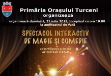 Spectacol de magie, la Turceni