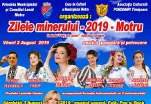 Zilele Minerului, organizate la Motru
