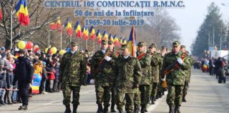 Centrul 105 Comunicații RMNC din Târgu-Cărbunești împlinește 50 de ani de la înființare
