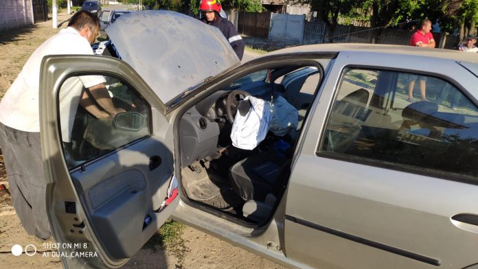 Accident la Crușeț