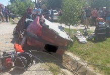 FOTO: Accident cu șase victime, la Plopșoru