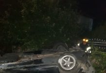 FOTO: Accident la Plopșoru