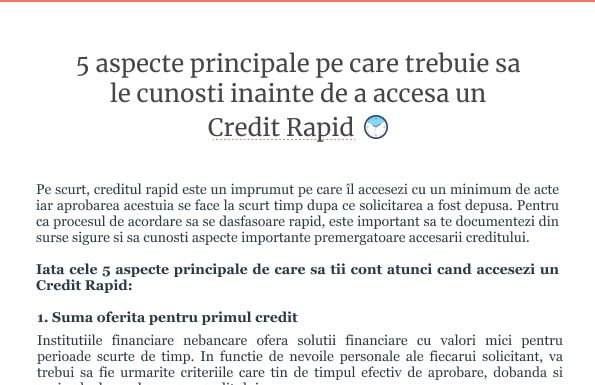 Creditele rapide până la salariu: de ce sunt o opțiune atât de populară și ce le prevede viitorul?