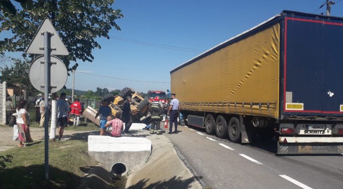 Gorjean beat la volan, anchetat pentru un accident în Mehedinți