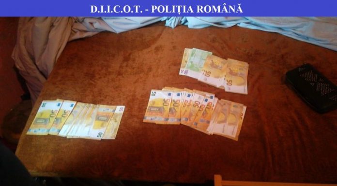 Percheziții la o grupare infracţională specializată în falsificarea de euro: ,,A acționat și pe raza județelor Gorj și Olt”
