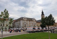 Ambulanțieri din Gorj, prezenți la Oradea la aniversarea Zilei Naționale a Ambulanței