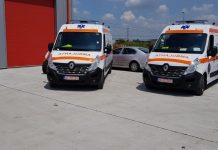 Noi ambulanţe la Gorj