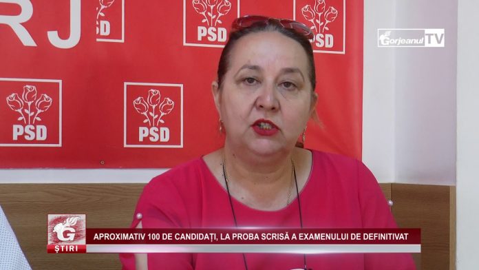 APROXIMATIV 100 DE CANDIDAȚI, LA PROBA SCRISĂ A EXAMENULUI DE DEFINITIVAT