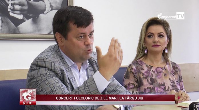CONCERT FOLCLORIC DE ZILE MARI, LA TÂRGU JIU