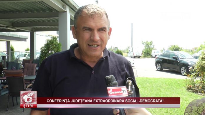 CONFERINȚĂ JUDEȚEANĂ EXTRAORDINARĂ SOCIAL-DEMOCRATĂ!