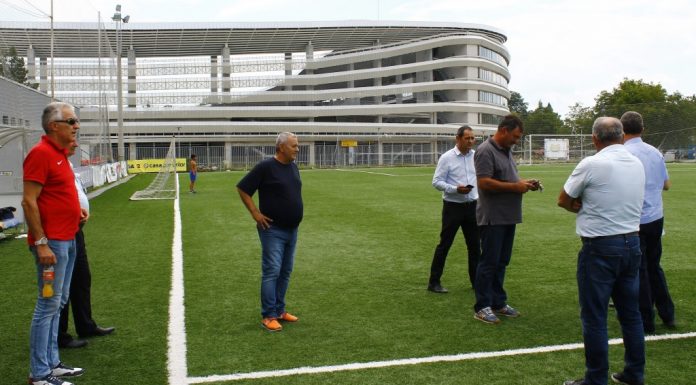 Inspecţie la Târgu-Jiu. Terenul sintetic, reomologat