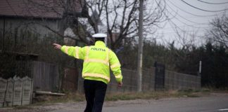 Șofer din Logrești, imobilizat de polițiști în trafic